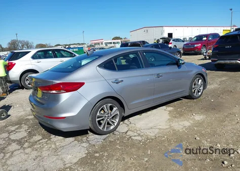 2017 Hyundai Elantra Limited from USA, damaged, VIN 5NPD84LF8HH079059